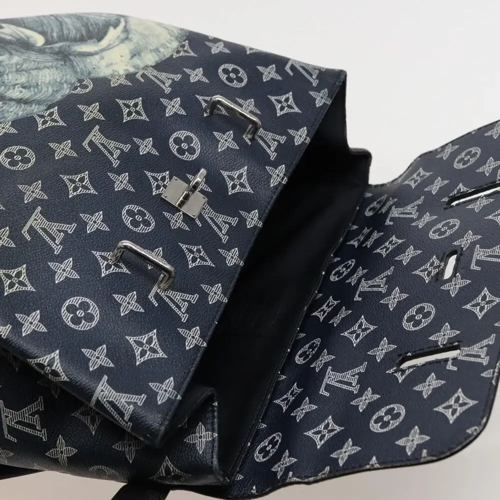 Louis Vuitton Monogram Savanna Steamer Backpack Black